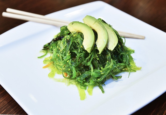 seaweed salad - support for healthy gut