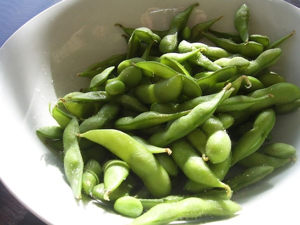 Edamame Soy Beans in bowl