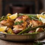 Lemon Garlic Chicken with Veggies