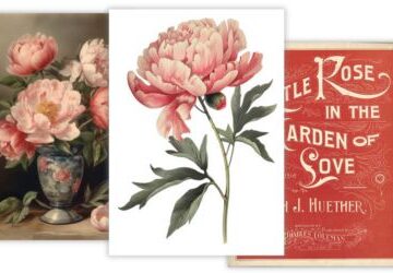 Free Vintage Valentine’s Day Printables